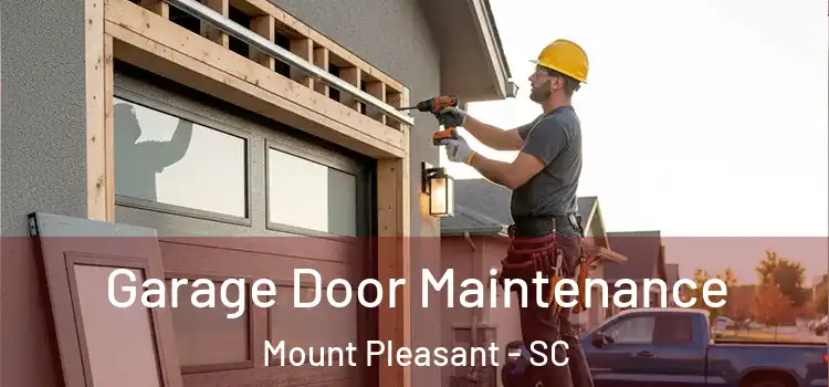Garage Door Maintenance Mount Pleasant - SC